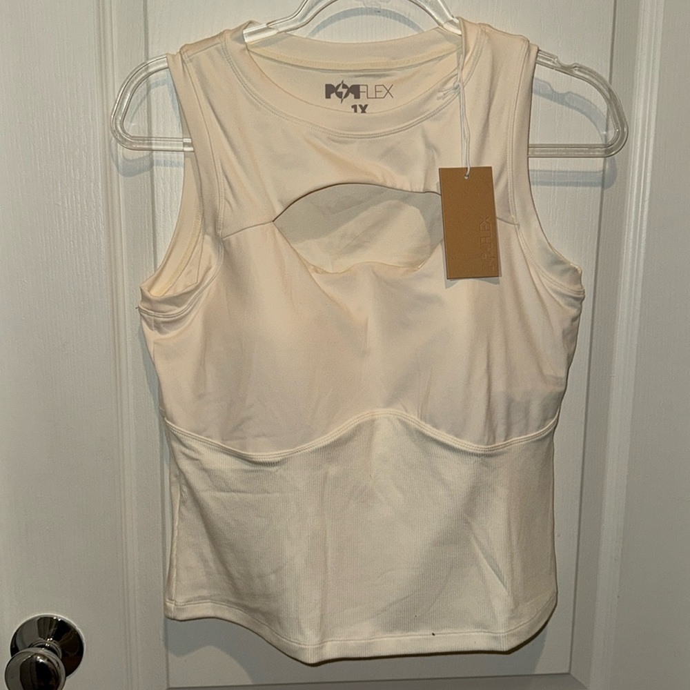 Popflex Peekaboo Crew Tank